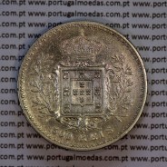 Portugal, silver coin of 500 réis 1898 of D. Carlos I, (VF), World Coins Portugal KM 535