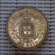 Portugal, silver coin of 500 réis 1903 of D. Carlos I, (VF+), World Coins Portugal KM 535
