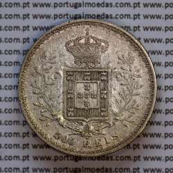 Portugal, silver coin of 500 réis 1903 of D. Carlos I, (VF), World Coins Portugal KM 535