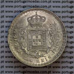 Portugal, silver coin of 500 réis 1906 of D. Carlos I, (XF+), World Coins Portugal KM 535