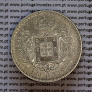 Portugal, silver coin of 500 réis 1906 of D. Carlos I, (VF), World Coins Portugal KM 535