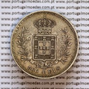 Portugal, silver coin of 500 réis 1908 of D. Carlos I, (VF+), World Coins Portugal KM 535