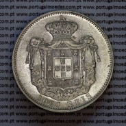 Portugal, silver coin of 1000 réis 1899 of D. Carlos I, (XF/UNC), World Coins Portugal KM 540