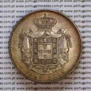Portugal, silver coin of 1000 réis 1899 of D. Carlos I, (VF+/XF), World Coins Portugal KM 540