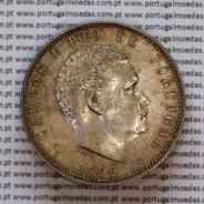 Portugal, silver coin of 1000 réis 1899 of D. Carlos I, (VF+/XF), World Coins Portugal KM 540