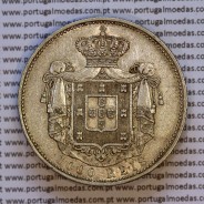 Portugal, silver coin of 1000 réis 1899 of D. Carlos I, (VF+), World Coins Portugal KM 540