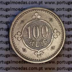 Portugal, Copper-nickel coin of 100 réis 1900 of D. Carlos I, (VF+XF), World Coins Portugal KM 546