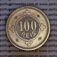 Portugal, Copper-nickel coin of 100 réis 1900 of D. Carlos I, (VF+), World Coins Portugal KM 546