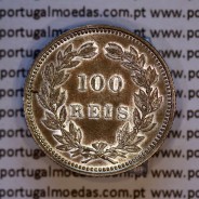 Portugal, silver coin of 100 réis 1898 of D. Carlos I, (XF/AU), World Coins Portugal KM 531