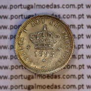 50 réis 1893 prata D. Carlos I