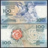100 Escudos 1987 Fernando Pessoa 12/02/1987, 100$00 Cem Escudos 12/02/1987 Chapa:9 Banco de Portugal, (QNC), Pick 179b