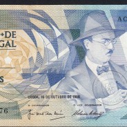 100 Escudos Fernando Pessoa 16.10.1986, One Hundred Escudos 16 october 1986 Plate 9 - Bank of Portugal, (QNC), Pick 179a