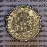 50 réis 1900 Cupro-Níquel D. Carlos I,
