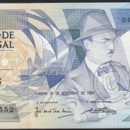 100 Escudos 1988 Fernando Pessoa 24/11/1988, 100$00 Cem Escudos 24/11/1988 Chapa:9 Banco de Portugal, (QNC), Pick 179f