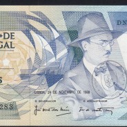 100 Escudos Fernando Pessoa 24.11.1988, One Hundred Escudos 24 November 1988 Plate 9 - Bank of Portugal, (QNC), Pick 179f