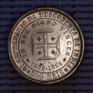 500 réis 1898 prata D. Carlos I Rei e Amélia Rainha de Portugal, 4º Centenário da Descoberta da Índia, (MBC), KM 538