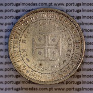 Portugal, silver coin of 500 réis 1898 of D. Carlos I, 4th Centenary of the Discovery of India 1498-1898, (VF), KM 538.