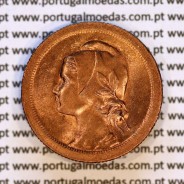 Portugal, bronze coin of 10 centavos 1926 of the Portuguese Republic, (UNC), World Coins Portugal KM 573