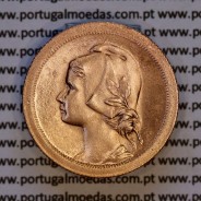 Portugal, bronze coin of 10 centavos 1926 of the Portuguese Republic, (UNC), World Coins Portugal KM 573