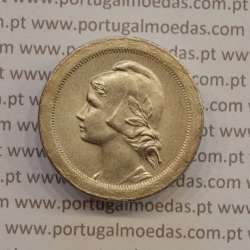 20 centavos 1920 Cupro-níquel, $20 centavos 1920 cuproníquel da Republica Portuguesa, (Bela), World Coins KM 571