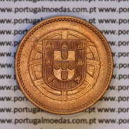 2 centavos 1921 Bronze, $02 centavos 1921 Republica Portuguesa, (MBC), World Coins Portugal KM 568
