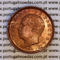 Portugal, bronze coin of 5 Réis 1885 D. Luis I, V reis 1885 from the reign of D. Luis I (UNC), World Coins Portugal KM 525