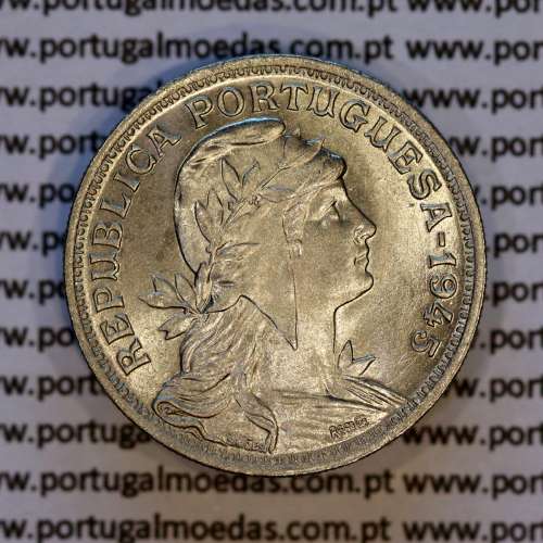 Portugal, Nickel brass coin of 50 Centavos 1945 of Portuguese Republic, (UNC), World Coins Portugal KM 577