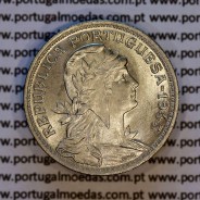 50 Centavos 1945 em Alpaca, $50 centavos 1945 Republica Portuguesa, (Soberba), World Coins Portugal KM 577