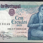 100 Escudos Bocage 24.02.1981, One Hundred Escudos 24 February 1981 Plate 8 - Bank of Portugal, (C), Pick 178b