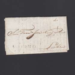 Carta Pré-Filatélica circulada de Celorico "SELORICO" para Lisboa datada de 04-11-1830