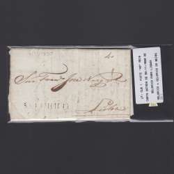 Carta Pré-Filatélica circulada de Celorico "SELORICO" para Lisboa datada de 04-11-1830