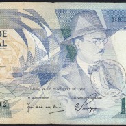 100 Escudos Fernando Pessoa 24.11.1988, One Hundred Escudos 24 November 1988 Plate 9 - Bank of Portugal, (C), Pick 179f