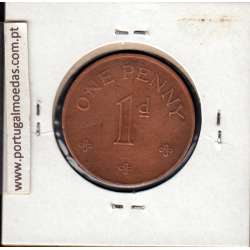 Malawi 1 Penny 1968 Bronze, (VF), World Coins Malawi KM 6