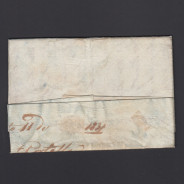 Carta Pré-Filatélica circulada de Celorico "SELORICO" para Lisboa datada de 11-08-1831
