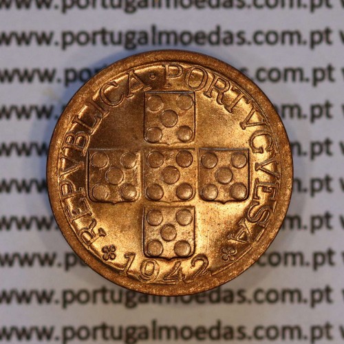 X centavos 1942 Bronze Republica Portuguesa, 10 centavos 1942 bronze, (Soberba), World Coins Portugal KM 583
