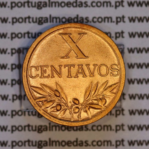 X centavos 1942 Bronze Republica Portuguesa, 10 centavos 1942 bronze, (Bela), World Coins Portugal KM 583