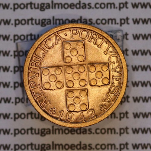 X centavos 1942 Bronze Republica Portuguesa, 10 centavos 1942 bronze, (Bela), World Coins Portugal KM 583