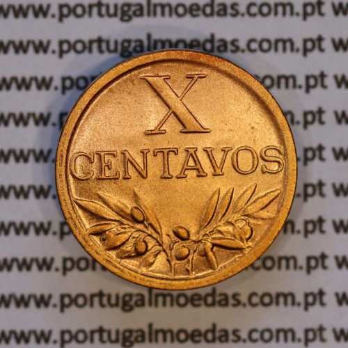 X centavos 1942 Bronze Republica Portuguesa, 10 centavos 1942 bronze, (Bela), World Coins Portugal KM 583