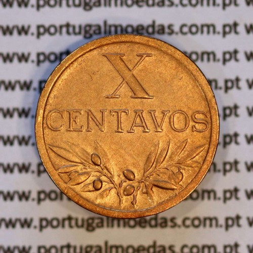 X centavos 1942 Bronze Republica Portuguesa, 10 centavos 1942 bronze, (Bela-), World Coins Portugal KM 583