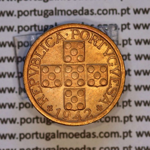 X centavos 1942 Bronze Republica Portuguesa, 10 centavos 1942 bronze, (Bela-), World Coins Portugal KM 583
