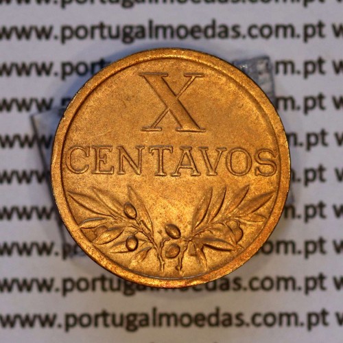 X centavos 1942 Bronze Republica Portuguesa, 10 centavos 1942 bronze, (Bela-), World Coins Portugal KM 583
