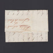 Carta Pré-Filatélica circulada de Celorico "SELORICO" para Lisboa datada de 21-08-1831