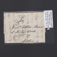 Carta Pré-Filatélica circulada de Celorico "SELORICO" para Lisboa datada de 21-08-1831