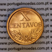 X centavos 1943 Bronze Republica Portuguesa, 10 centavos 1943 bronze, (Soberba), World Coins Portugal KM 583