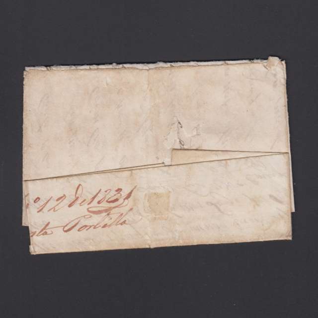 Carta Pré-Filatélica circulada de Celorico "SELORICO" para Lisboa datada de 13-09-1831
