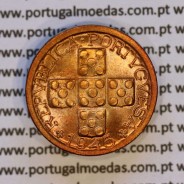 X centavos 1945 Bronze Republica Portuguesa, 10 centavos 1945 bronze, (Soberba), World Coins Portugal KM 583