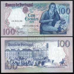 100 Escudos 1980 Bocage 02/09/1980, 100$00 Cem Escudos 02/09/1980 Chapa:8 Banco de Portugal, (PC), Pick 178a 100 Escudos 1980 Bocage 02/09/1980, 100$00 Cem Escudos 02/09/1980 Chapa:8 Banco de Portugal, (PC), Pick 178a