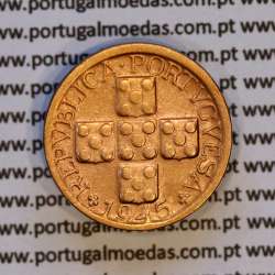 Portugal, bronze coin of 10 centavos 1945 Portuguese Republic, X centavos 1945 Bronze (VF+/XF), World Coins Portugal KM 583