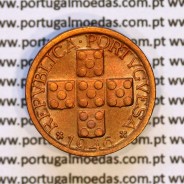 Portugal, bronze coin of 10 centavos 1946 Portuguese Republic, X centavos 1946 Bronze (UNC), World Coins Portugal KM 583