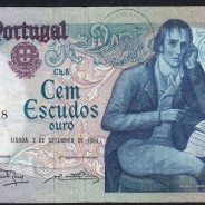 100 Escudos Bocage 02.09.1980, One Hundred Escudos 2 September 1980 Plate 8 - Bank of Portugal, (C), Pick 178a